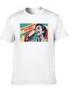 Retro Coffee The Reason I'm Smiling Lightweight Cotton T-Shirt – Daily Comfort Graphic Shirt