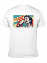 Retro Coffee The Reason I'm Smiling Lightweight Cotton T-Shirt – Daily Comfort Graphic Shirt