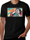 Retro Coffee The Reason I'm Smiling Lightweight Cotton T-Shirt – Daily Comfort Graphic Shirt
