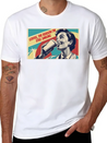 Retro Coffee The Reason I'm Smiling Lightweight Cotton T-Shirt – Daily Comfort Graphic Shirt