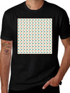 Retro Funky Style Modern Pattern Lightweight Cotton T-Shirt – Daily Comfort Graphic Shirt