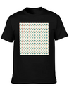 Retro Funky Style Modern Pattern Lightweight Cotton T-Shirt – Daily Comfort Graphic Shirt