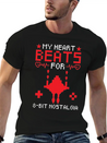 Retro Gaming 8Bit Nostalgia Pixel Art Games Lightweight Cotton T-Shirt – Daily Comfort Graphic Shirt