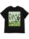 Retro Hobby Gardener Garden Gardener Lightweight Cotton T-Shirt – Daily Comfort Graphic Shirt