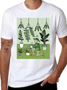 Retro Hobby Gardener Garden Gardener Lightweight Cotton T-Shirt – Daily Comfort Graphic Shirt