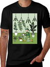 Retro Hobby Gardener Garden Gardener Lightweight Cotton T-Shirt – Daily Comfort Graphic Shirt