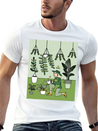 Retro Hobby Gardener Garden Gardener Lightweight Cotton T-Shirt – Daily Comfort Graphic Shirt