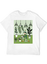 Retro Hobby Gardener Garden Gardener Lightweight Cotton T-Shirt – Daily Comfort Graphic Shirt