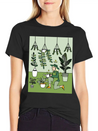 Retro Hobby Gardener Garden Gardener Lightweight Cotton T-Shirt – Daily Comfort Graphic Shirt