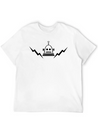 Retro Robot (glow-in-the-dark) Lightweight Cotton T-Shirt – Daily Comfort Graphic Shirt