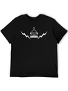 Retro Robot (glow-in-the-dark) Lightweight Cotton T-Shirt – Daily Comfort Graphic Shirt