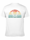 Retro Tuning Sunset Vintage Car Sunrise Lightweight Cotton T-Shirt – Daily Comfort Graphic Shirt