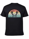 Retro Tuning Sunset Vintage Car Sunrise Lightweight Cotton T-Shirt – Daily Comfort Graphic Shirt
