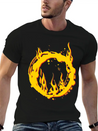 Ring Of Fire Lightweight Cotton T-Shirt – Daily Comfort Graphic Shirt