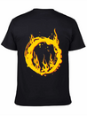 Ring Of Fire Lightweight Cotton T-Shirt – Daily Comfort Graphic Shirt