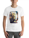Roaring 20s Cats Art Nouveau Lightweight Cotton T-Shirt – Daily Comfort Graphic Shirt