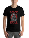 Rock And Roll Lightweight Cotton T-Shirt – Daily Comfort Graphic Shirt