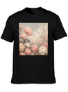 Romantic Pastel Valentine Bouquet Lightweight Cotton T-Shirt – Daily Comfort Graphic Shirt