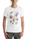 Romantic Petals Lightweight Cotton T-Shirt – Daily Comfort Graphic Shirt