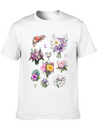 Romantic Petals Lightweight Cotton T-Shirt – Daily Comfort Graphic Shirt