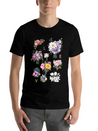 Romantic Petals Lightweight Cotton T-Shirt – Daily Comfort Graphic Shirt