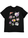 Romantic Petals Lightweight Cotton T-Shirt – Daily Comfort Graphic Shirt