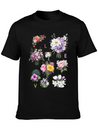 Romantic Petals Lightweight Cotton T-Shirt – Daily Comfort Graphic Shirt