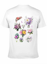 Romantic Petals Lightweight Cotton T-Shirt – Daily Comfort Graphic Shirt