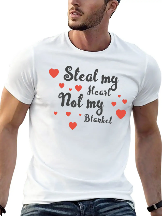 Romantic Song Lightweight Cotton T-Shirt – Daily Comfort Graphic Shirt