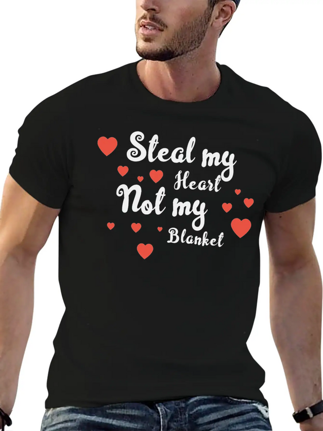 Romantic Song Lightweight Cotton T-Shirt – Daily Comfort Graphic Shirt
