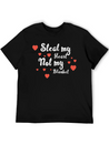 Romantic Song Lightweight Cotton T-Shirt – Daily Comfort Graphic Shirt