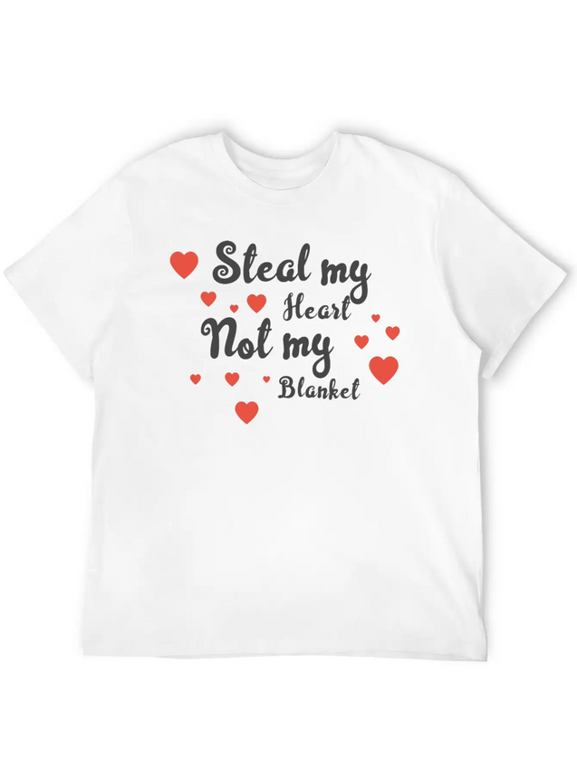 Romantic Song Lightweight Cotton T-Shirt – Daily Comfort Graphic Shirt