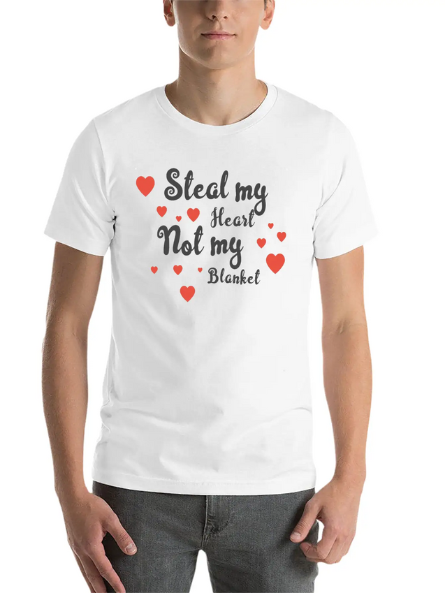 Romantic Song Lightweight Cotton T-Shirt – Daily Comfort Graphic Shirt