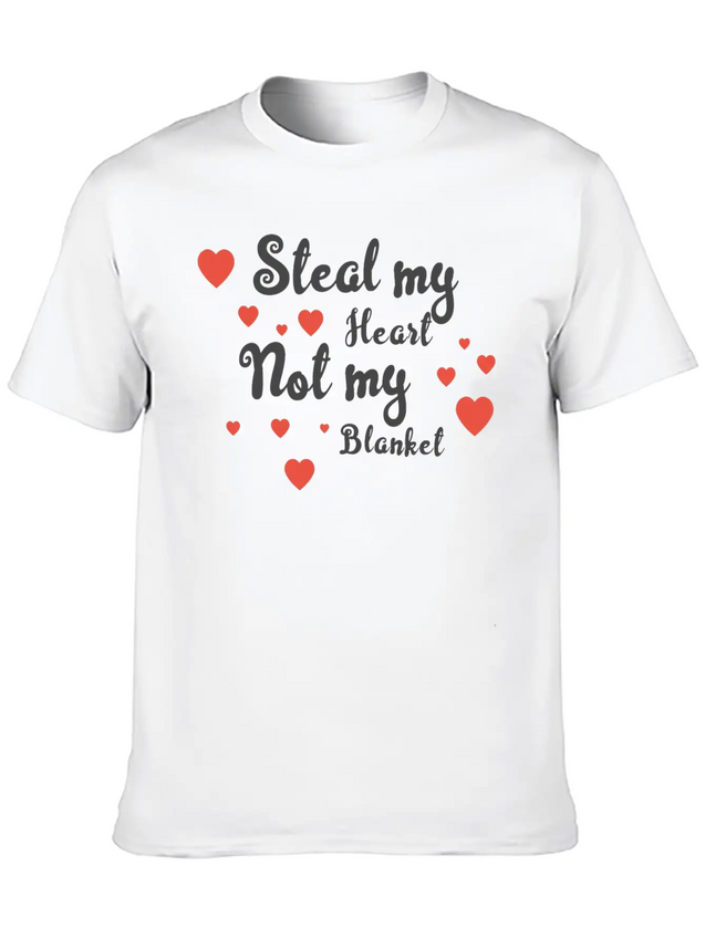 Romantic Song Lightweight Cotton T-Shirt – Daily Comfort Graphic Shirt