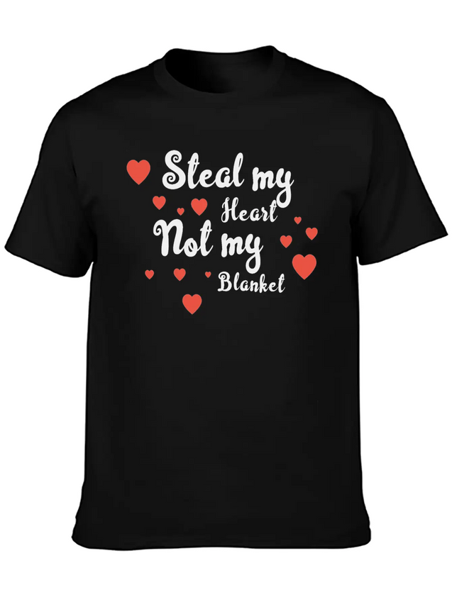 Romantic Song Lightweight Cotton T-Shirt – Daily Comfort Graphic Shirt