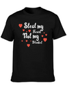 Romantic Song Lightweight Cotton T-Shirt – Daily Comfort Graphic Shirt
