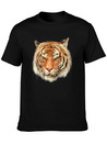 Royal Bengal Tiger Lightweight Cotton T-Shirt – Daily Comfort Graphic Shirt