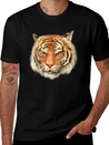 Royal Bengal Tiger Lightweight Cotton T-Shirt – Daily Comfort Graphic Shirt