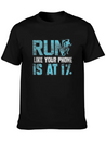 Running Runner Lightweight Cotton T-Shirt – Daily Comfort Graphic Shirt