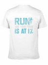 Running Runner Lightweight Cotton T-Shirt – Daily Comfort Graphic Shirt