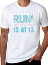 Running Runner Lightweight Cotton T-Shirt – Daily Comfort Graphic Shirt