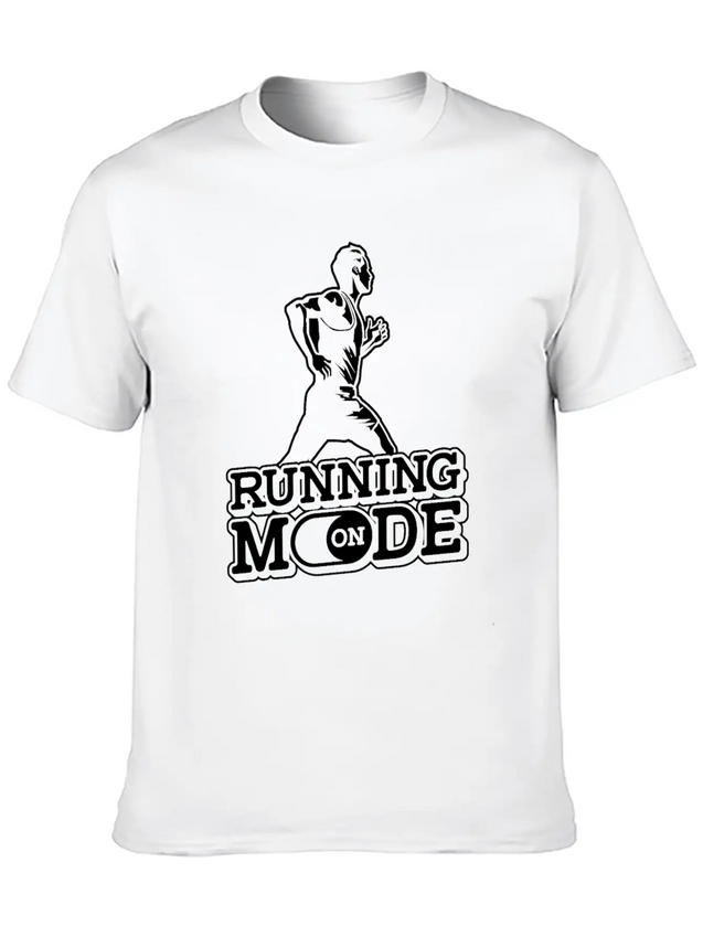 Running Runner Run Sports Lightweight Cotton T-Shirt – Daily Comfort Graphic Shirt