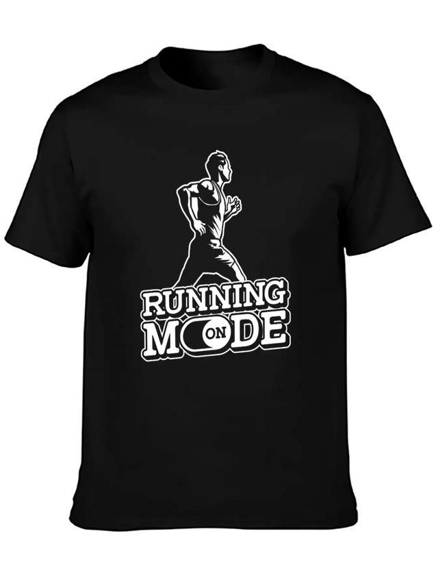 Running Runner Run Sports Lightweight Cotton T-Shirt – Daily Comfort Graphic Shirt