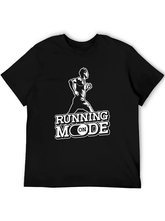 Running Runner Run Sports Lightweight Cotton T-Shirt – Daily Comfort Graphic Shirt