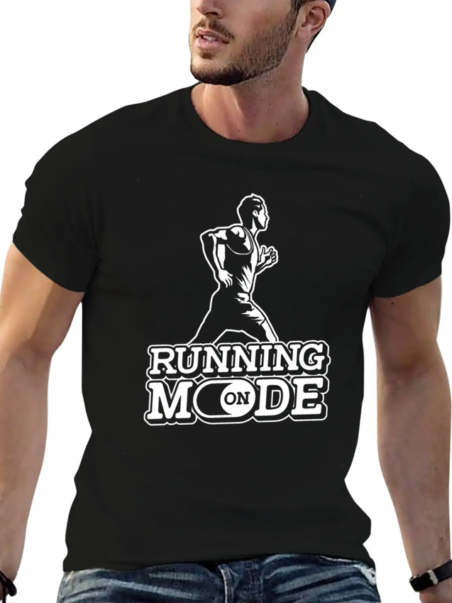 Running Runner Run Sports Lightweight Cotton T-Shirt – Daily Comfort Graphic Shirt