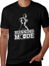 Running Runner Run Sports Lightweight Cotton T-Shirt – Daily Comfort Graphic Shirt
