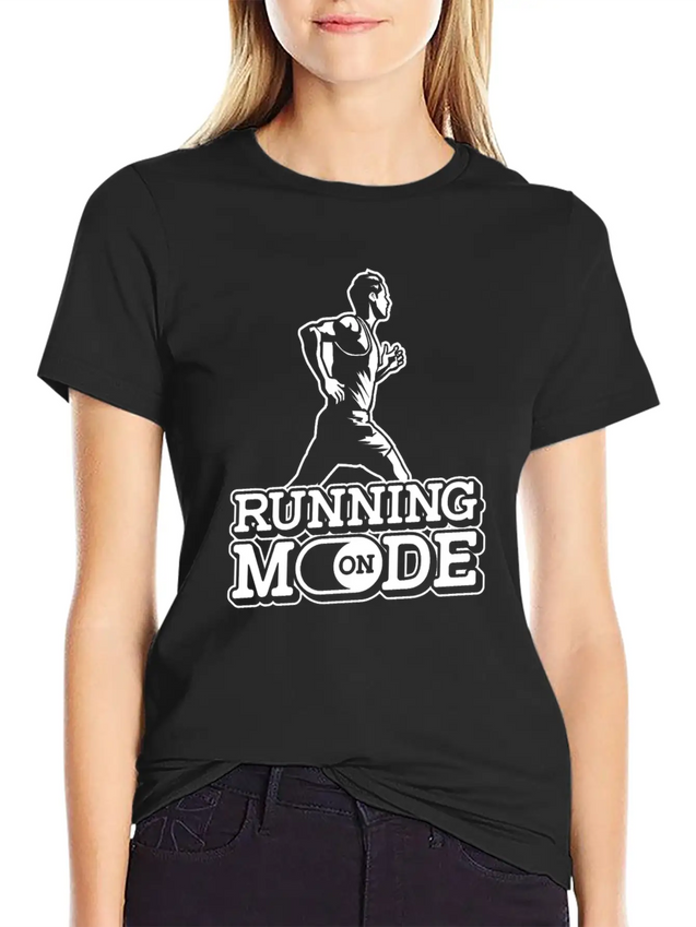 Running Runner Run Sports Lightweight Cotton T-Shirt – Daily Comfort Graphic Shirt