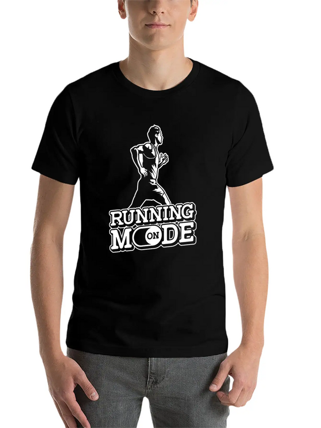 Running Runner Run Sports Lightweight Cotton T-Shirt – Daily Comfort Graphic Shirt