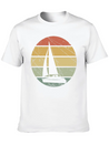Sailing Retro Lightweight Cotton T-Shirt – Daily Comfort Graphic Shirt