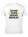 Sand Tape Spray Repeat Auto Body Painter Lightweight Cotton T-Shirt – Daily Comfort Graphic Shirt